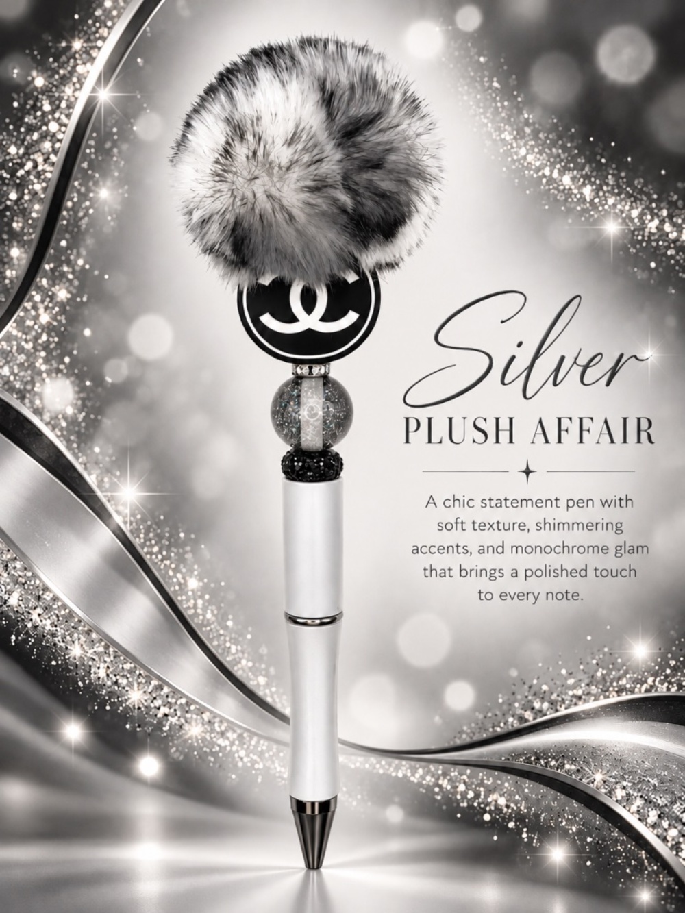 Silver Plush Affair Pen